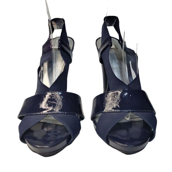 Gianni Bini Blue Strappy Heels (Size 8M) - Picture 8 of 8